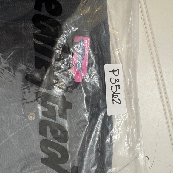 NEW Editked Ayla Low Rise Carpenter Jeans Black Small - Picture 11 of 12